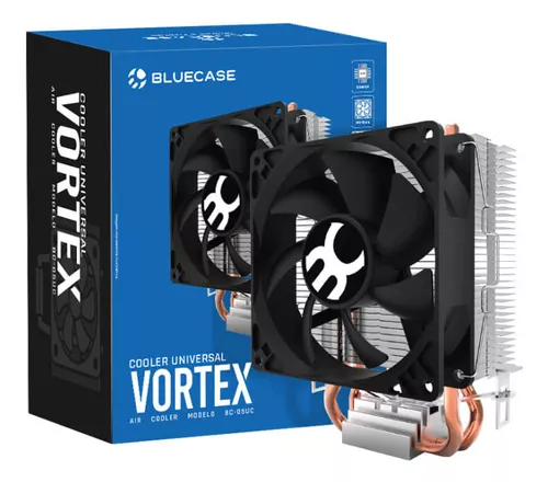 AirCooler Universal Vortex Intel e Amd Bluecase - BC-05UC