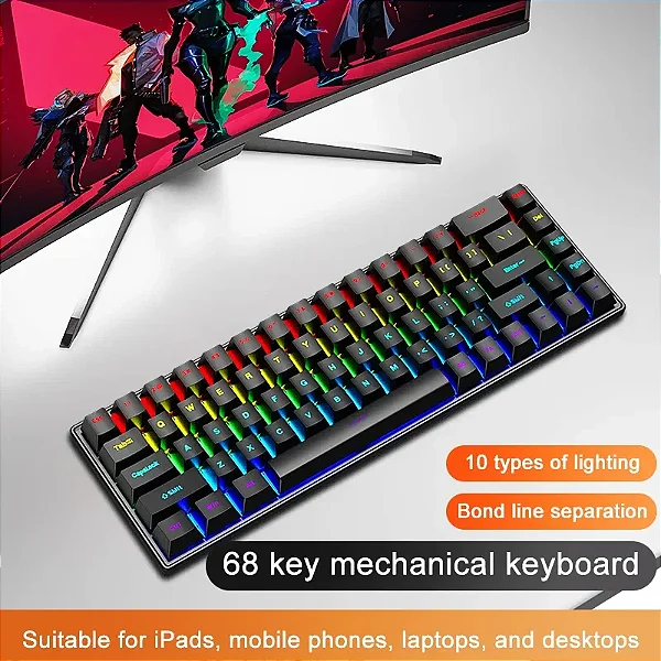 Skylion - Teclado mecânico 60 %