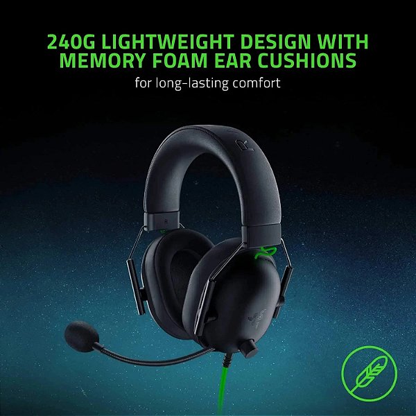 Razer-BlackShark V2 X - Headset Gamer