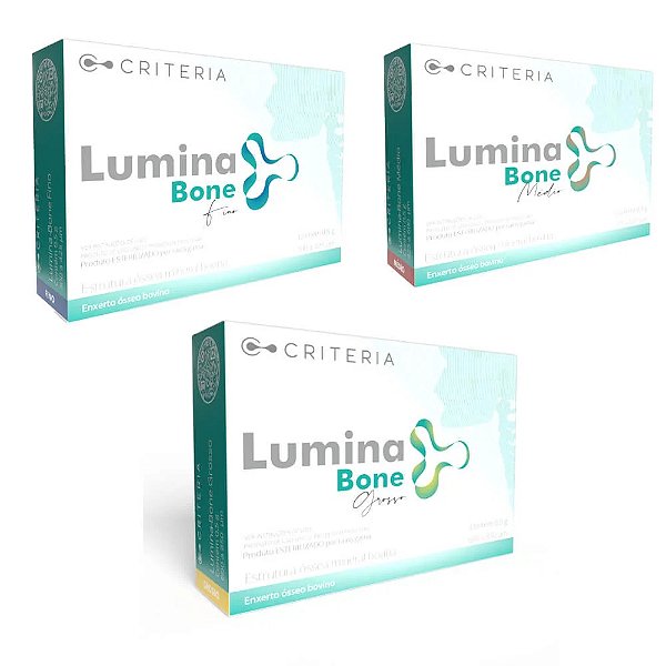 Enxerto Ósseo Bovino Lumina Bone - Criteria