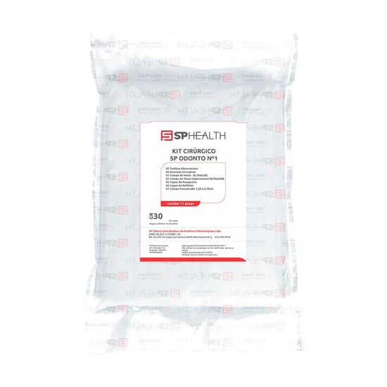 Kit Cirúrgico Estéril para Implante Pério N1 30GR - SP Health