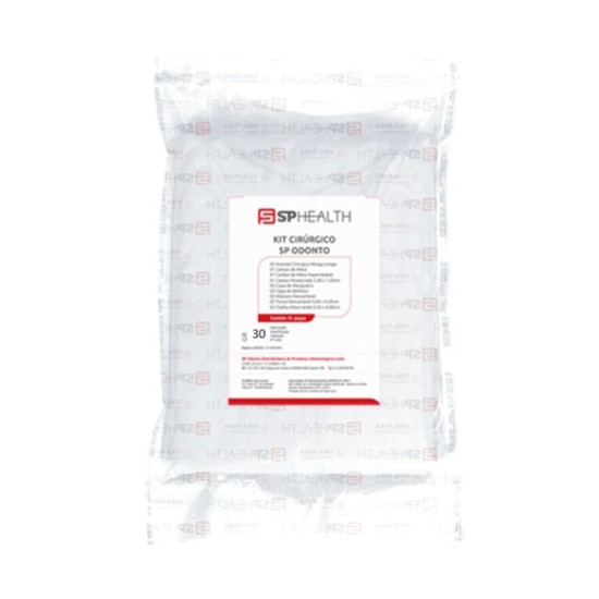 Kit Cirúrgico Estéril para Implante Padrão 30GR - SP Health