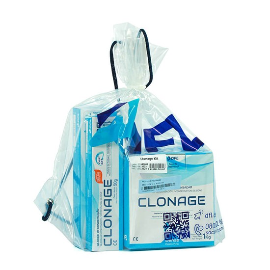Silicone de Condensação Clonage Kit - DFL