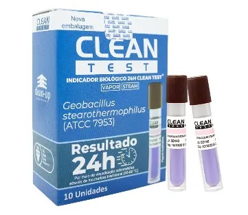 Indicador Biológico 24horas Clean Test - Clean Up