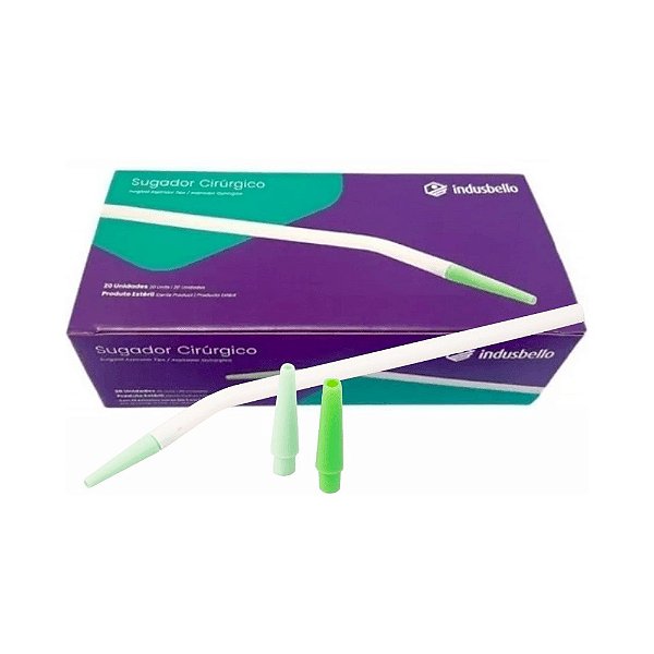 Sugador Cirúrgico Descartável Estéril - Indusbello