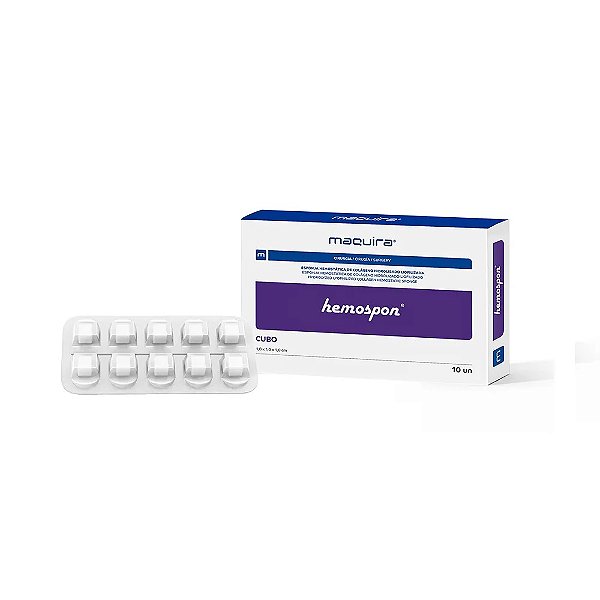 Esponja Hemostática Hemospon - Maquira