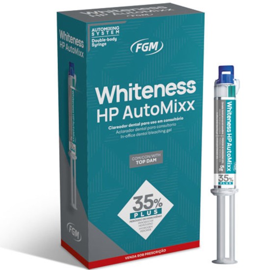 Clareador Whiteness HP Automixx Plus 35% Kit - FGM