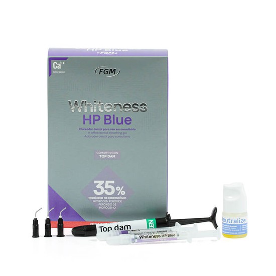 Clareador Whiteness HP Blue 35% Kit - FGM