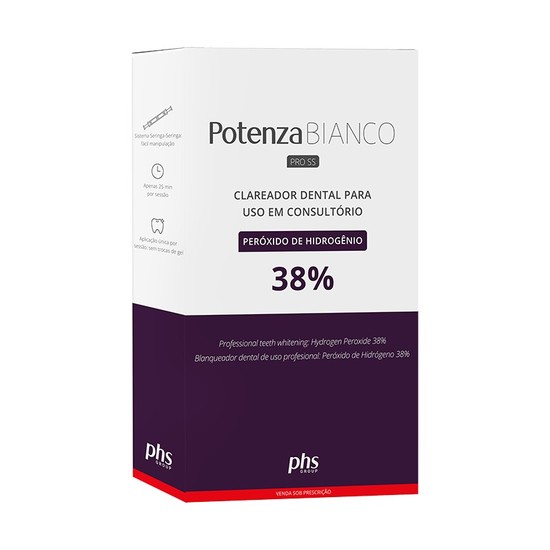 Clareador Potenza Bianco PRO SS 38% Mini Kit - PHS