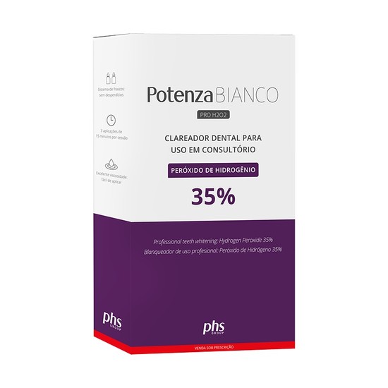 Clareador Potenza Bianco Pro 35% Kit - PHS