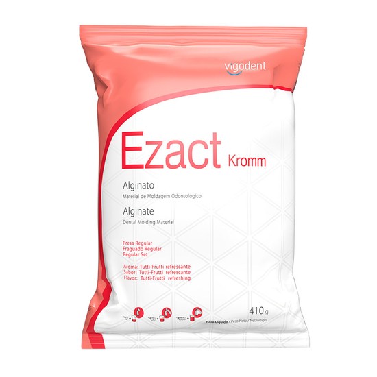 Alginato Ezact Kromm - Vigodent