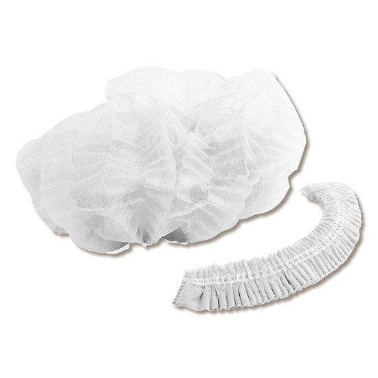 Touca Descartável Sanfonada Branca SSplus - Qualybless