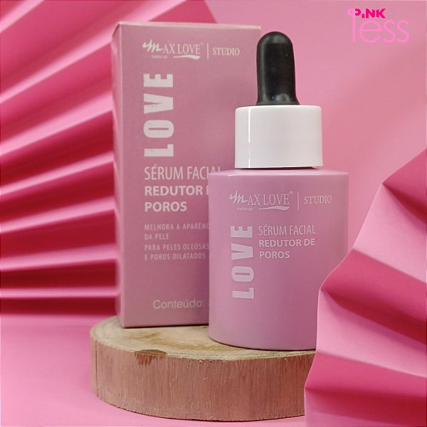 SÉRUM FACIAL REDUTOR DE POROS MAX LOVE