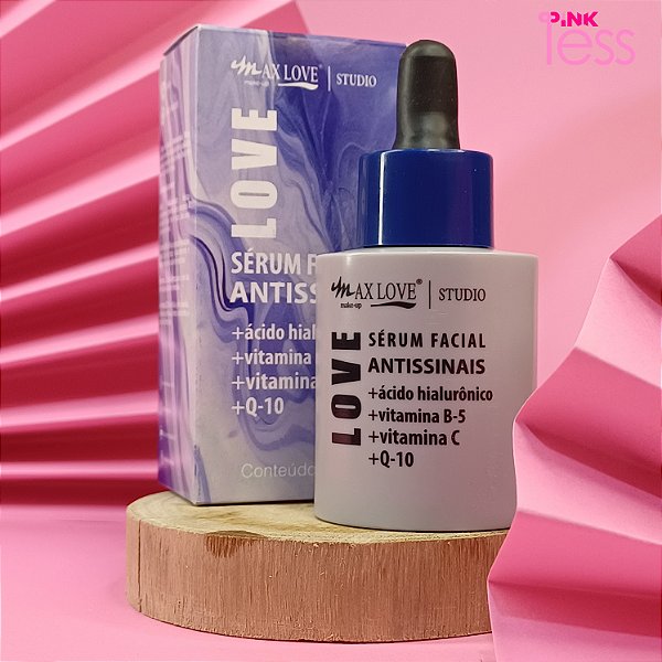 SÉRUM FACIAL ANTISSINAIS MAX LOVE