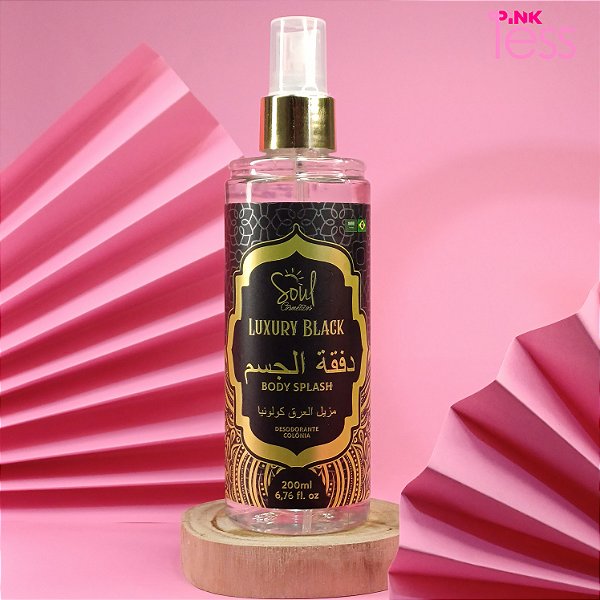 BODY SPLASH LUXURY BLACK ÁRABE SOUL COSMÉTICOS