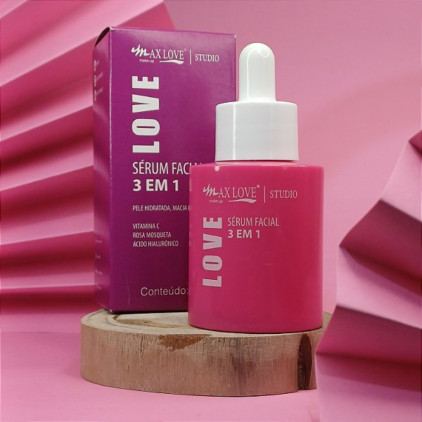 SÉRUM FACIAL 3 EM 1 MAX LOVE
