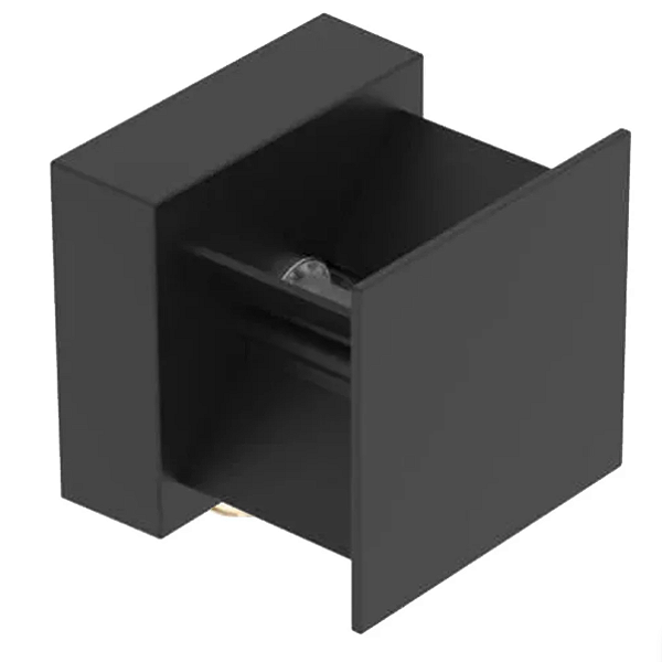 Arandela Duplo Facho Articulável Quasar Ballet 4106-s-pm 5w 2700k Preto Interlight