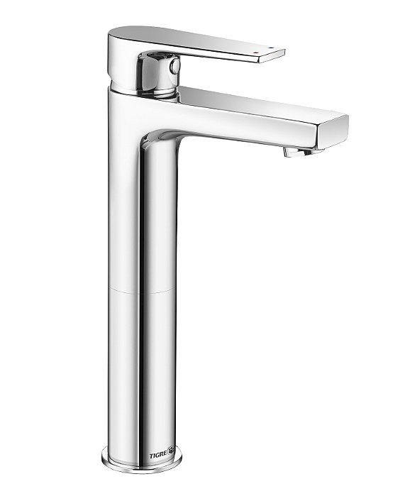 Misturador Monocomando para lavatório Middle Bica Alta 2877-MID-CR Cromado -Tigre/Fabrimar