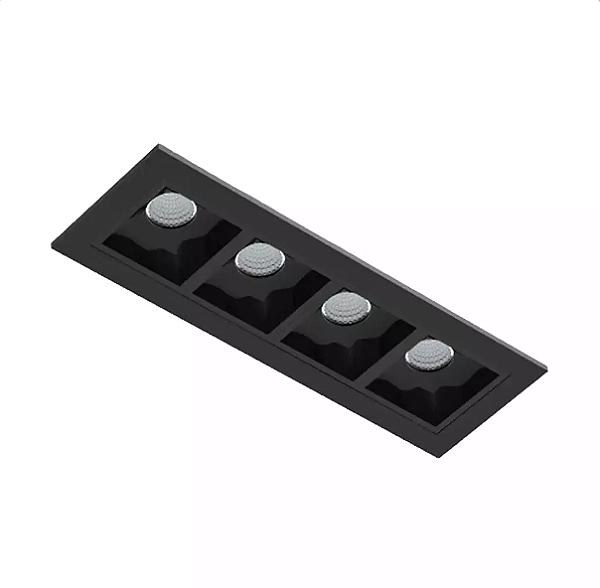 Spot de Embutir Picco 4894-ab-s-pm 10w 2700k Preto Interlight