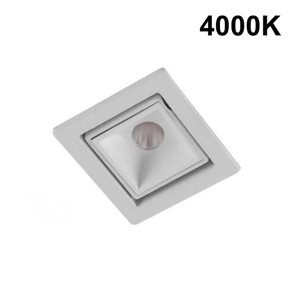 Spot de Embutir Picco 4991-ab-n-bm/rb 3w 4000k Branco Interlight