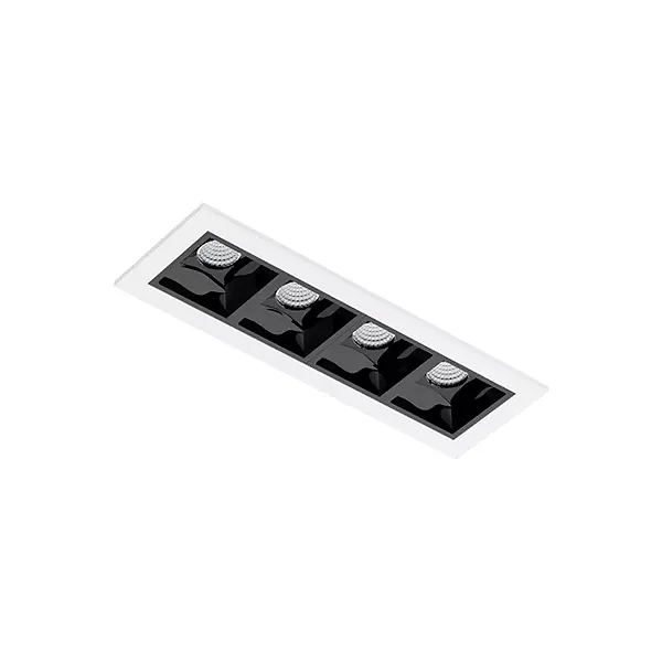 Spot de Embutir Picco 4894-ab-s-bm 10w 2700k Branco e Preto Interlight