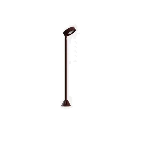 Poste Balizador Fiore Orientavel 7450-s-MC 6w 80cm Marrom Interlight 2700k