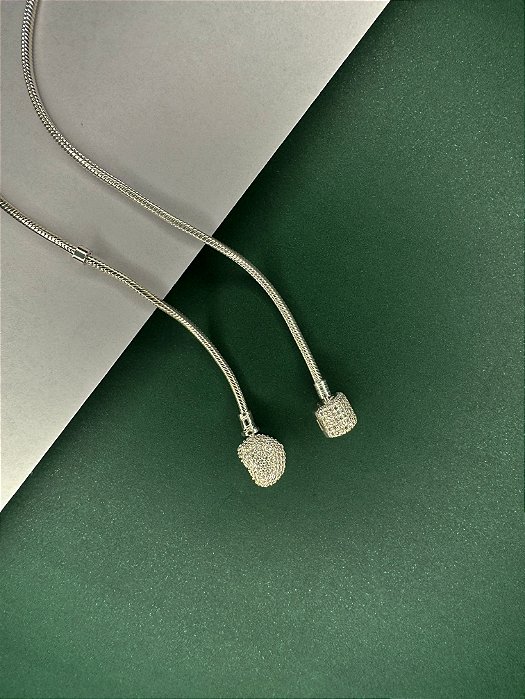 Pulseira de Berloque Cravejada