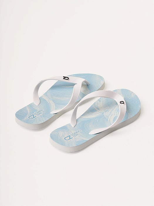 CHINELO DE BORRACHA ESTAMPADO