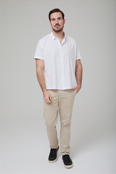 CAMISA CLASSICA COMFORT MANGA CURTA