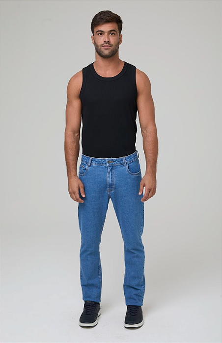 CALÇA DENIM SLIM MÉDIO