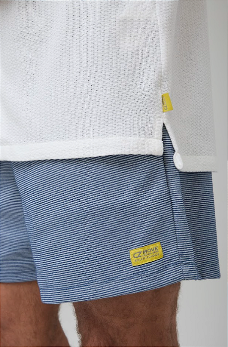 CAMISA VENICE COMFORT EM MALHA TEXTURIZADA LEVE