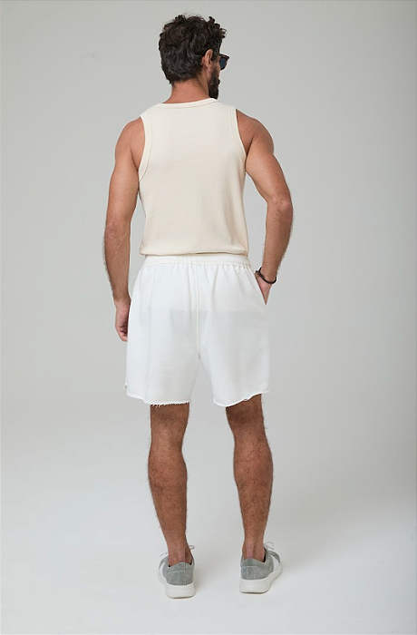 BERMUDA COMFORT BOLSO FACA EM MOLETOM LEVE SEM FELPA