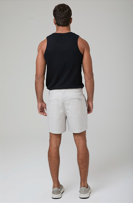 BERMUDA CHINO EM ALGODÃO