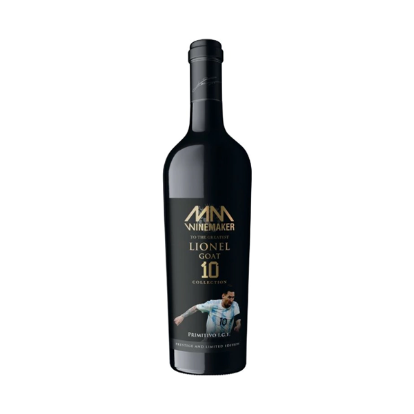 Lionel GOAT 10 - Puglia Primitivo IGT - Primeira Edição Exclusiva Colecionador
