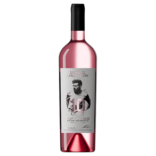 Vinho Lionel Messi GOAT 10 - Pinot Noir Rosé AOC