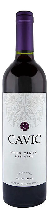 Vinho Tinto Cavic Meio Seco Red Wine
