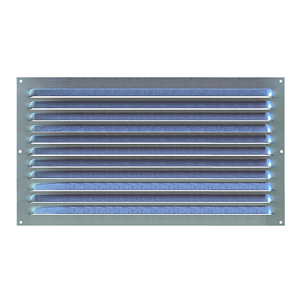 Grelha de Ventilação Em Alumínio 50x30 cm