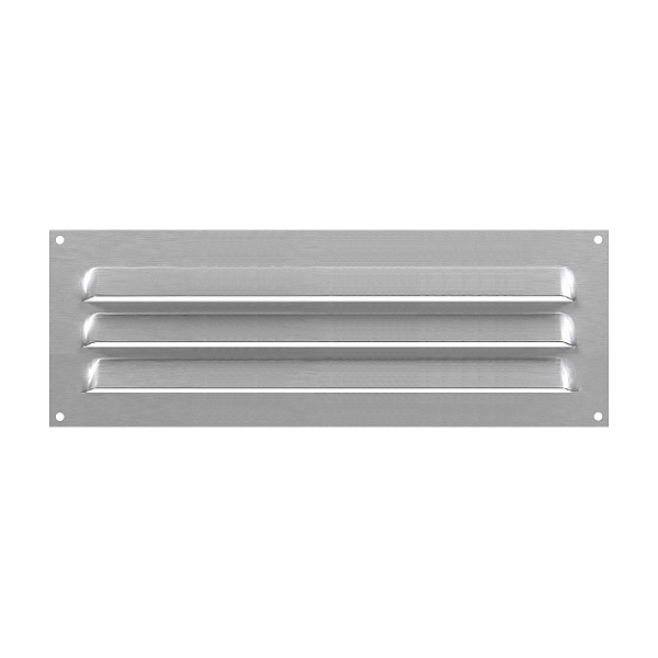 Grelha de Ventilação Em Alumínio 30x10 cm