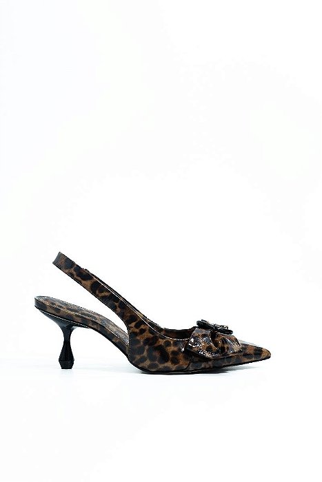 SLINGBACK VANUCIA ANIMAL PRINT