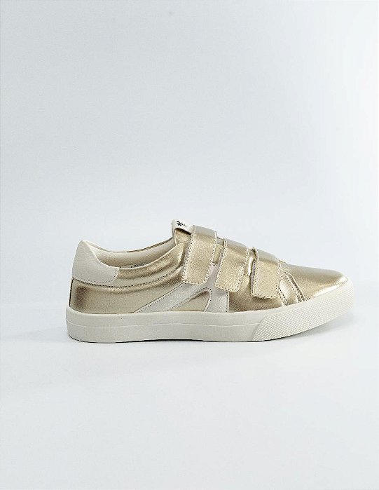 SNEAKER VANUCIA METALIZADO COM VELCRO