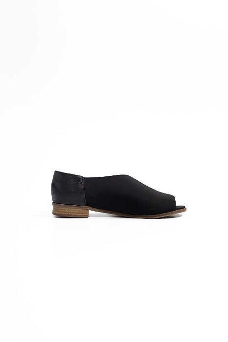 SAPATO VANUCIA PEEP TOE LYCRA