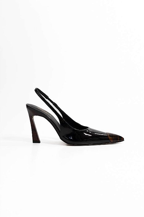 SLINGBACK VANUCIA PONTEIRA E SALTO TORTOISE