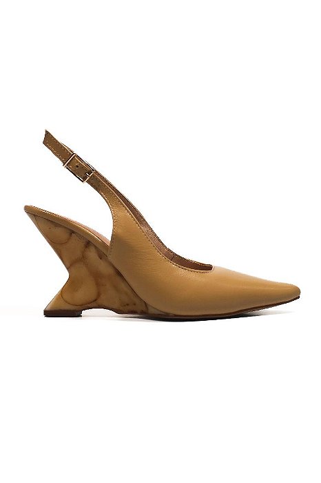 SLINGBACK VANUCIA SALTO MARMORIZADO