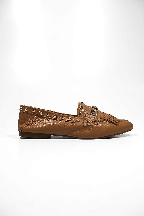 MOCASSIM FRANJA E SPIKES VANUCIA