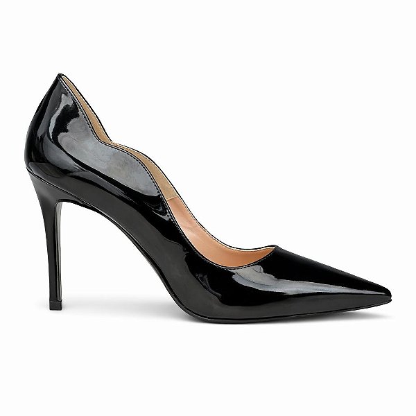 SCARPIN VANUCIA RECORTE ONDULADO