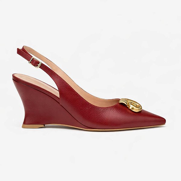 SLINGBACK ANABELA VANUCIA AG ACESSORIO CONCHA ESPIRAL