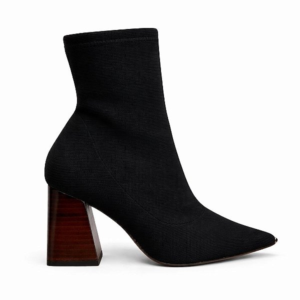 BOTA MEIA VANUCIA SALTO BLOCO AMADEIRADO