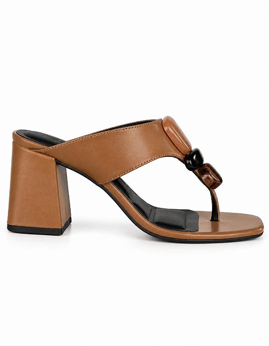 MULE VANUCIA THONG ACESSÓRIOS RESINADOS SALTO BLOCO