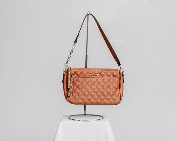 Bolsa Pequena V&V Finder Caramelo