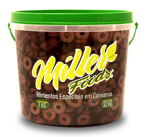 Azeitona Preta Fatiada 1,8 kg